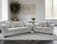 Cargar la imagen en la vista de la galería, 510 Gray - Sofa & Loveseat Set