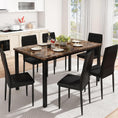 Load image into Gallery viewer, RANDY Faux Marble Dining Table and 6 Chairs - 7PC