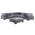 Cargar la imagen en la vista de la galería, 6-Piece Modular Sectional with Ottoman -- 8555GY3CR2ACOT