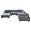 Cargar la imagen en la vista de la galería, 6-Piece Modular Sectional with Ottoman -- 8555GY3CR2ACOT
