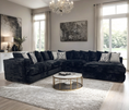 Load image into Gallery viewer, 880 Black - Oversized Sectional **NEW ARRIVAL**