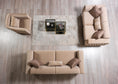 Load image into Gallery viewer, Belinda Velvet Sofa Set 2PC - Coffee