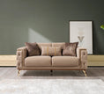Load image into Gallery viewer, Belinda Velvet Sofa Set 2PC - Coffee