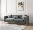 Cargar la imagen en la vista de la galería, Belinda Velvet Sofa Set 2PC - Gray