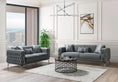 Cargar la imagen en la vista de la galería, Belinda Velvet Sofa Set 2PC - Gray