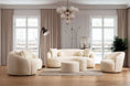 Cargar la imagen en la vista de la galería, Bonita Ivory Boucle Sofa & Loveseat