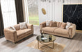 Cargar la imagen en la vista de la galería, Brenda Boucle Sofa Set 2PC - Coffee
