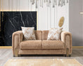 Cargar la imagen en la vista de la galería, Brenda Boucle Sofa Set 2PC - Coffee
