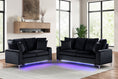 Cargar la imagen en la vista de la galería, Celina Black- 2PC Sofa & Loveseat Set