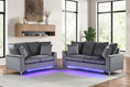 Cargar la imagen en la vista de la galería, Celina Black- 2PC Sofa & Loveseat Set