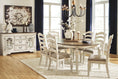 Load image into Gallery viewer, D743 - 7pc Dining Set