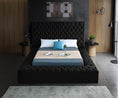 Load image into Gallery viewer, ELEGANTE BLACK - Upholstered Platform Storage Bed