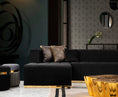 Load image into Gallery viewer, Elisha Velvet Double Chaise Sectional - Black