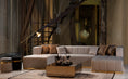 Cargar la imagen en la vista de la galería, Elisha Velvet Double Chaise Sectional - Gray