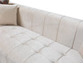 Cargar la imagen en la vista de la galería, Elisha Velvet Double Chaise Sectional - Ivory