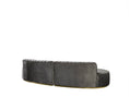 Load image into Gallery viewer, Ella Velvet Curved Sectional - Gray