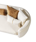 Cargar la imagen en la vista de la galería, Helena Velvet Sofa Set 2PC - Ivory