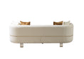 Cargar la imagen en la vista de la galería, Helena Velvet Sofa Set 2PC - Ivory
