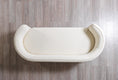 Cargar la imagen en la vista de la galería, Helena Velvet Sofa Set 2PC - Ivory
