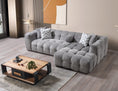Load image into Gallery viewer, Ivy Boucle RAF 110" Sectional - Grey