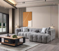 Load image into Gallery viewer, Ivy Boucle RAF 110" Sectional - Grey