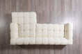 Load image into Gallery viewer, Ivy Boucle RAF 110" Sectional - Ivory