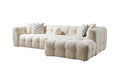 Load image into Gallery viewer, Ivy Boucle RAF 110" Sectional - Ivory