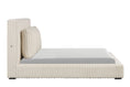 Load image into Gallery viewer, Lauren Beige Platform Bed (w/ USB PORTS) - Queen, King **NEW ARRIVAL**