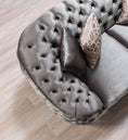 Load image into Gallery viewer, Lupino Velvet Sofa Set 2PC - Gray