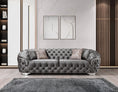 Load image into Gallery viewer, Lupino Velvet Sofa Set 2PC - Gray
