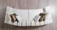 Load image into Gallery viewer, Michelle Velvet Curved 118" Sectional - Ivory