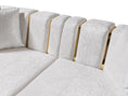 Load image into Gallery viewer, Michelle Velvet Curved 118" Sectional - Ivory