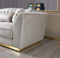 Load image into Gallery viewer, Milena Velvet Sofa Set 2PC - Ivory