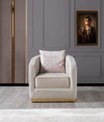 Load image into Gallery viewer, Milena Velvet Sofa Set 2PC - Ivory