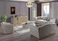 Load image into Gallery viewer, Milena Velvet Sofa Set 2PC - Ivory