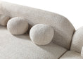 Load image into Gallery viewer, Liva Sand Boucle RAF 110" Sectional
