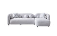 Load image into Gallery viewer, Liva Gray Boucle RAF 110" Sectional
