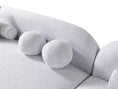 Load image into Gallery viewer, Liva Gray Boucle RAF 110" Sectional