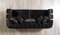 Load image into Gallery viewer, Santana Velvet Sofa Set 2PC - Black