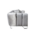 Load image into Gallery viewer, Santana Velvet Sofa Set 2PC - Silver