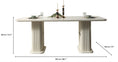 Load image into Gallery viewer, Santana Ivory 7-Piece Dining Set