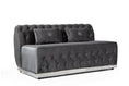 Load image into Gallery viewer, Jester Velvet Gray Double Chaise Sectional