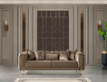 Load image into Gallery viewer, Santana Coffee Velvet Sofa & Loveseat