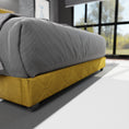Load image into Gallery viewer, Konya Yellow Velvet Bed