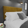 Load image into Gallery viewer, Konya Yellow Velvet Bed