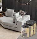 Cargar la imagen en la vista de la galería, Elite Gold Side Coffee Table 3PC