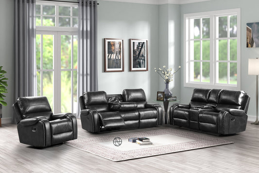 CITADEL Recliner Sofa Set 3PC - Grey