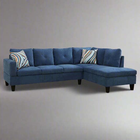 LENA - L-Shape Velvet Sectional