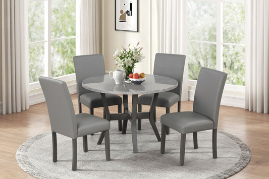 TRIBECCA Dining Table With 4 Chairs