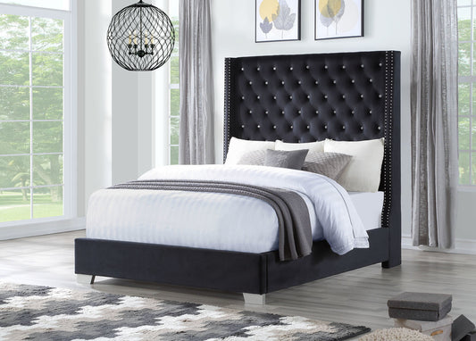 Aria Black Bed